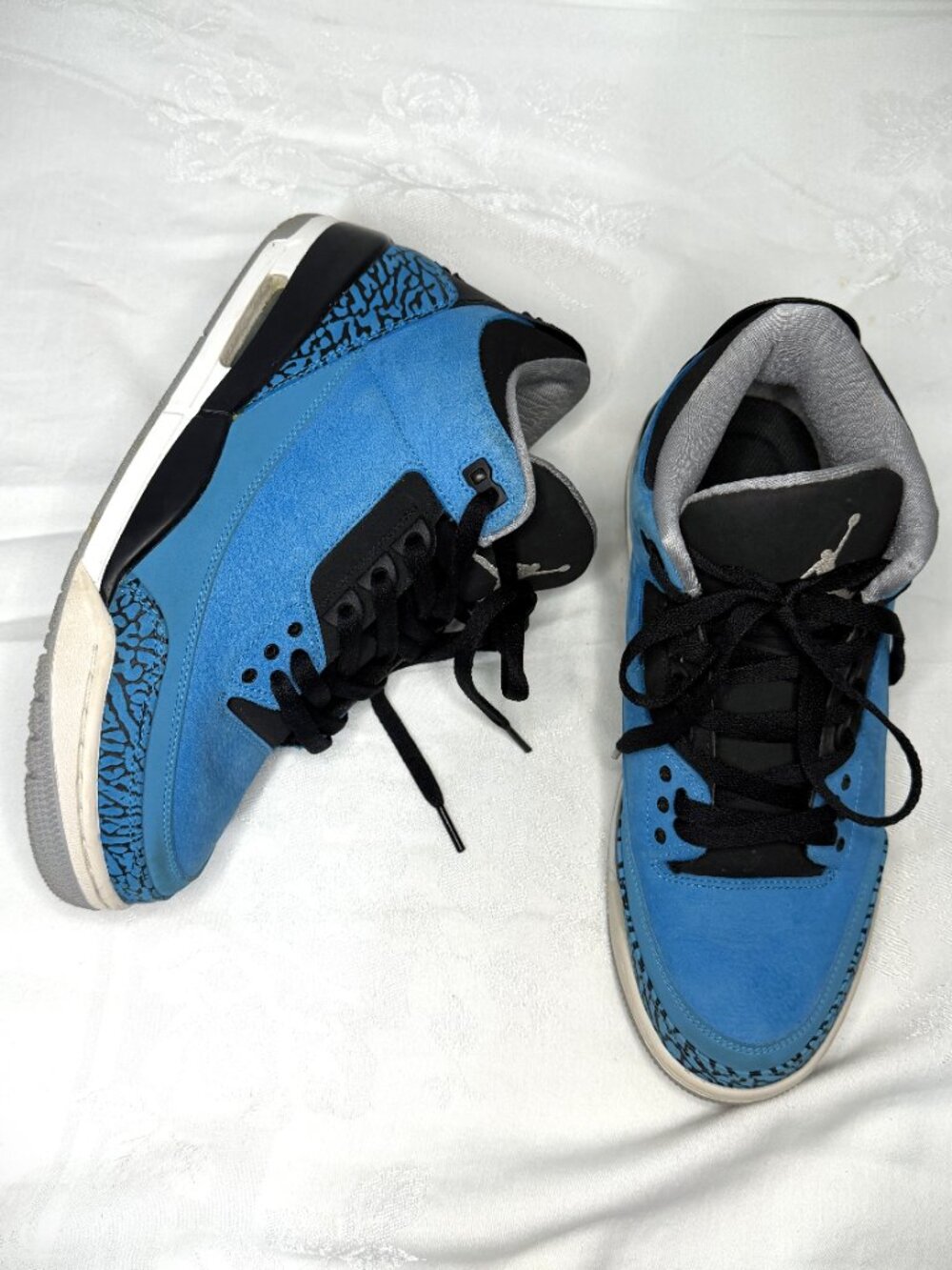 Nike Jordan Air Jordan 3 Retro Powder Blue/Black (136064-406) Men's Size 9